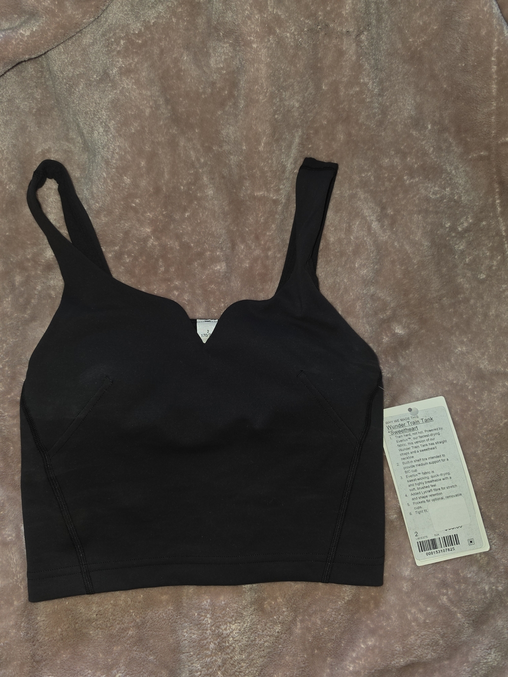 Lululemon Wunder Train Sweetheart Tank Top *Medium Support, B/C Cup - Picture 2 of 4